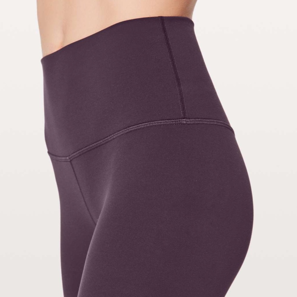 Lululemon Align Crop 21' Black Currant